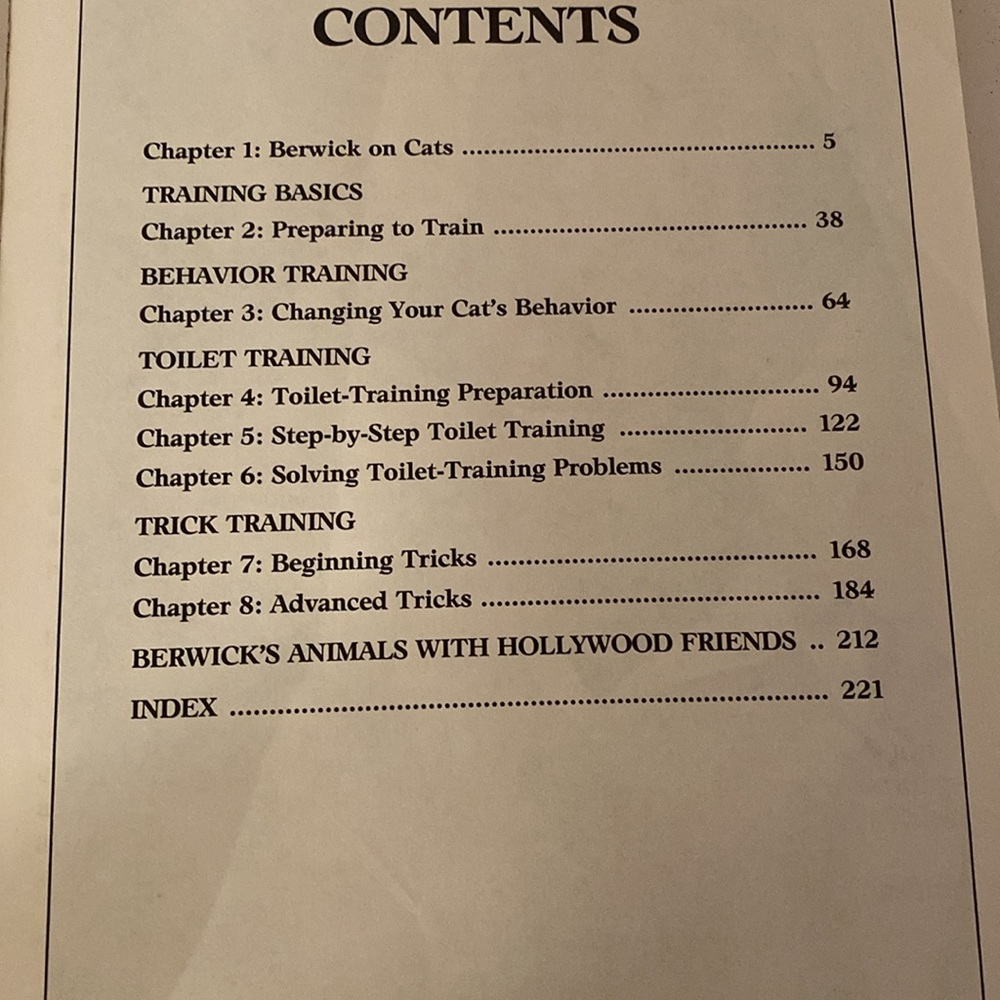 Ray Berwick’s Complete Guide To Training Your Cat 224 Pages - Picture 3 of 5